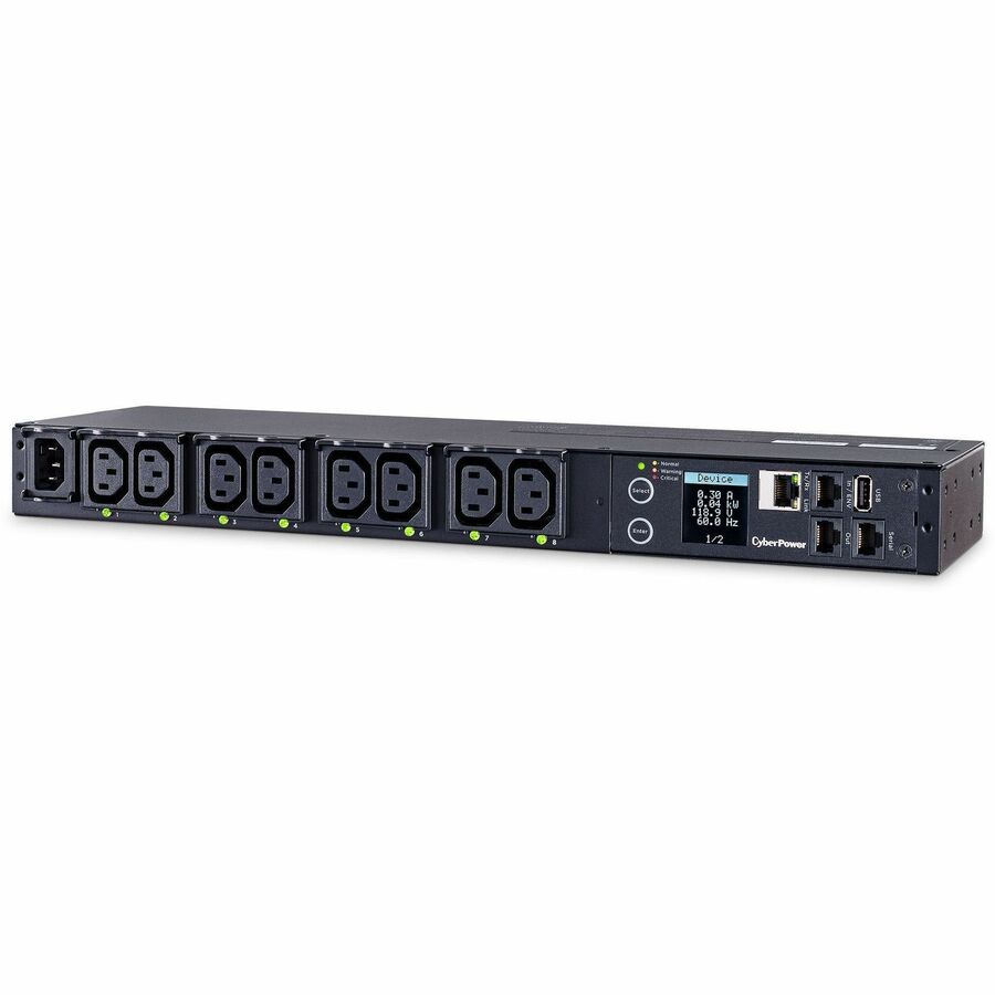 CyberPower PDU41004 Single Phase 100 - 240 VAC 15A Switched PDU