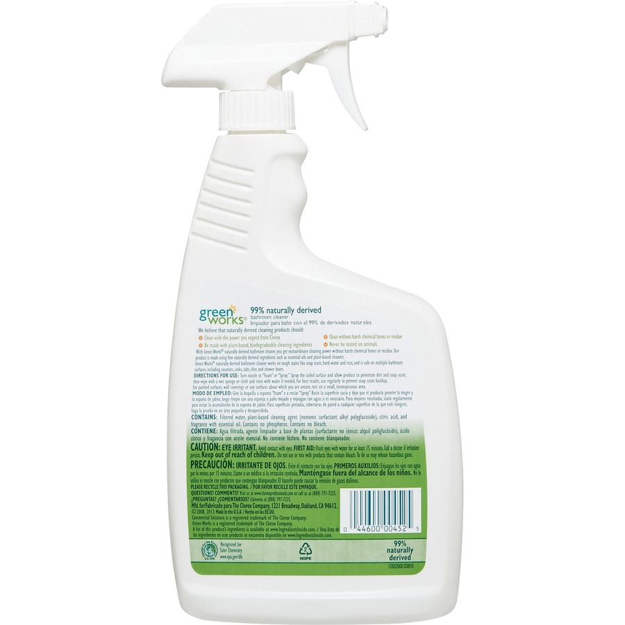 Picture of Clorox Commercial Solutions Green Works Bathroom Cleaner