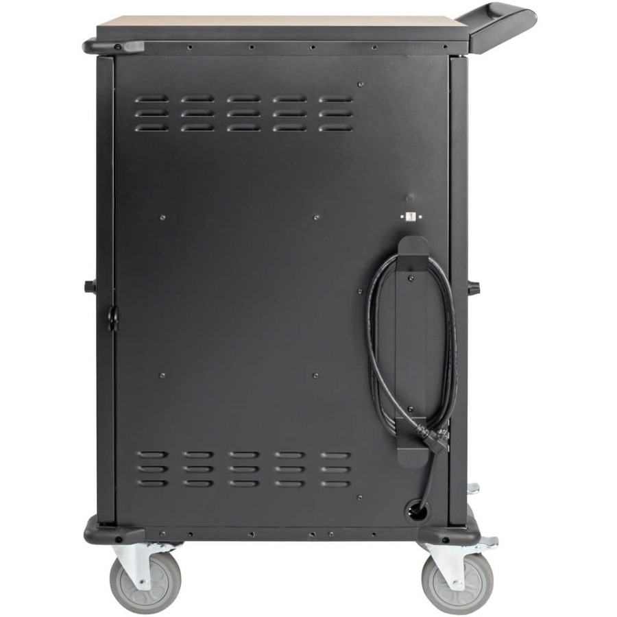 Tripp Lite by Eaton 27-Device AC Charging Cart for Laptops and Chromebooks - 120V NEMA 5-15P 10 ft. (3.05 m) Cord Black