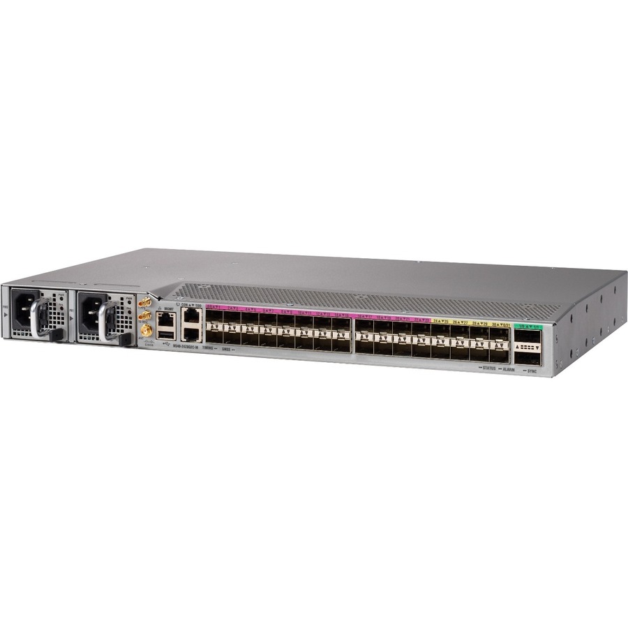 Cisco 540 Router Chassis - 34 - 100 Gigabit Ethernet - 1U - Rack-mountable - 1 Year