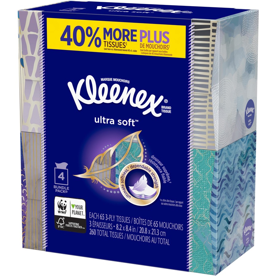 Kleenex Ultra Soft Tissues Facial Tissues KimberlyClark Corporation