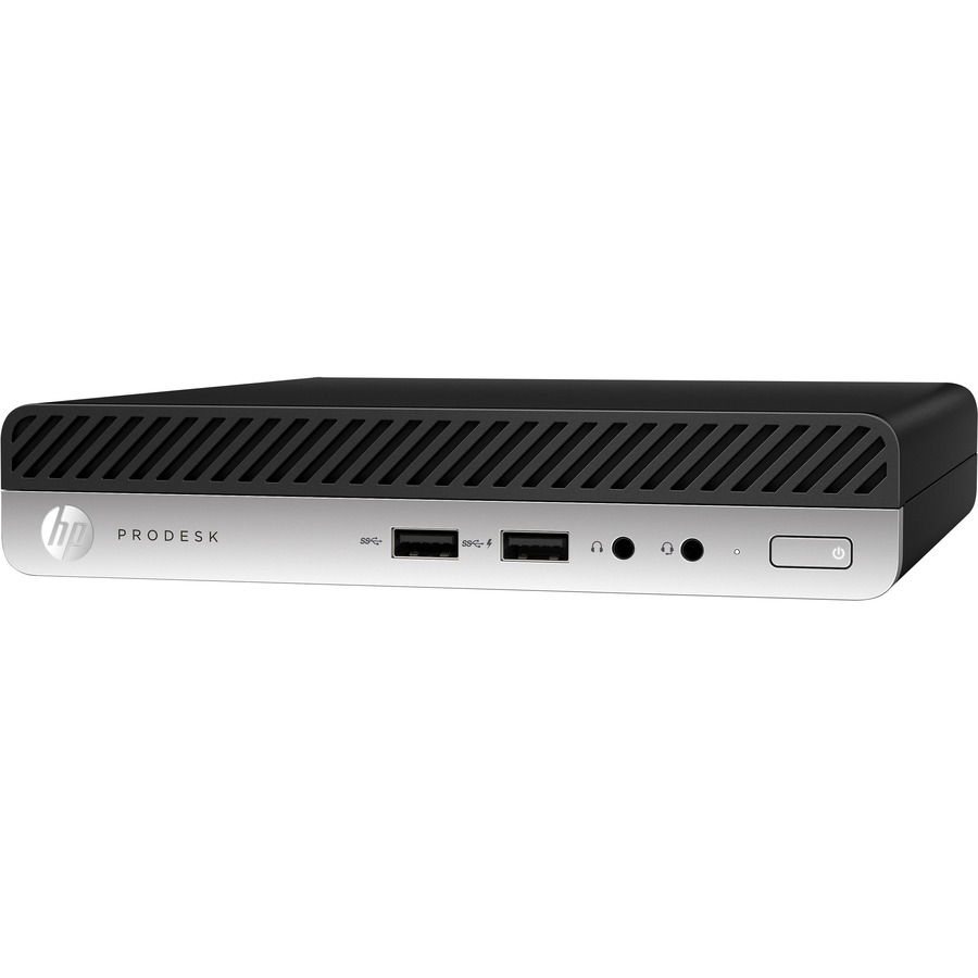 HP Business Desktop ProDesk 400 G5 Desktop Computer - Intel Core i3 9th Gen i3-9100T 3.10 GHz - 4 GB RAM DDR4 SDRAM - 500 GB HDD - Desktop Mini