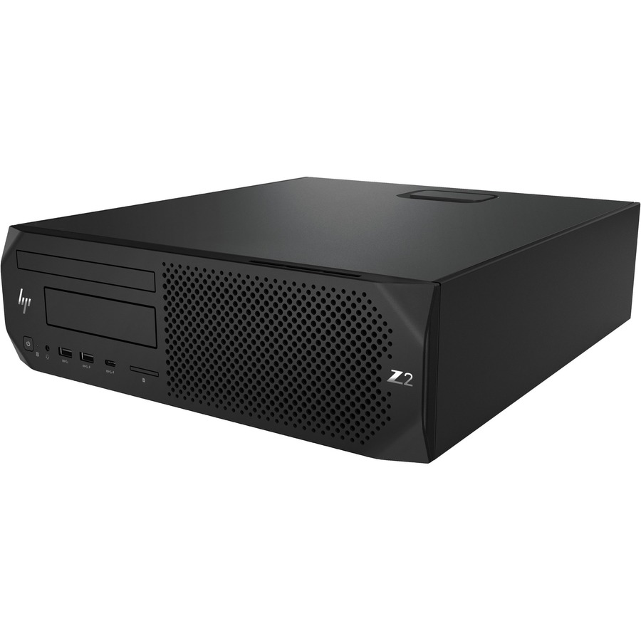 HP Z2 G4 Workstation - 1 x Intel Xeon Quad-core (4 Core) E-2244G 3.80 GHz - 16 GB DDR4 SDRAM RAM - 256 GB SSD - Small Form Factor - Black