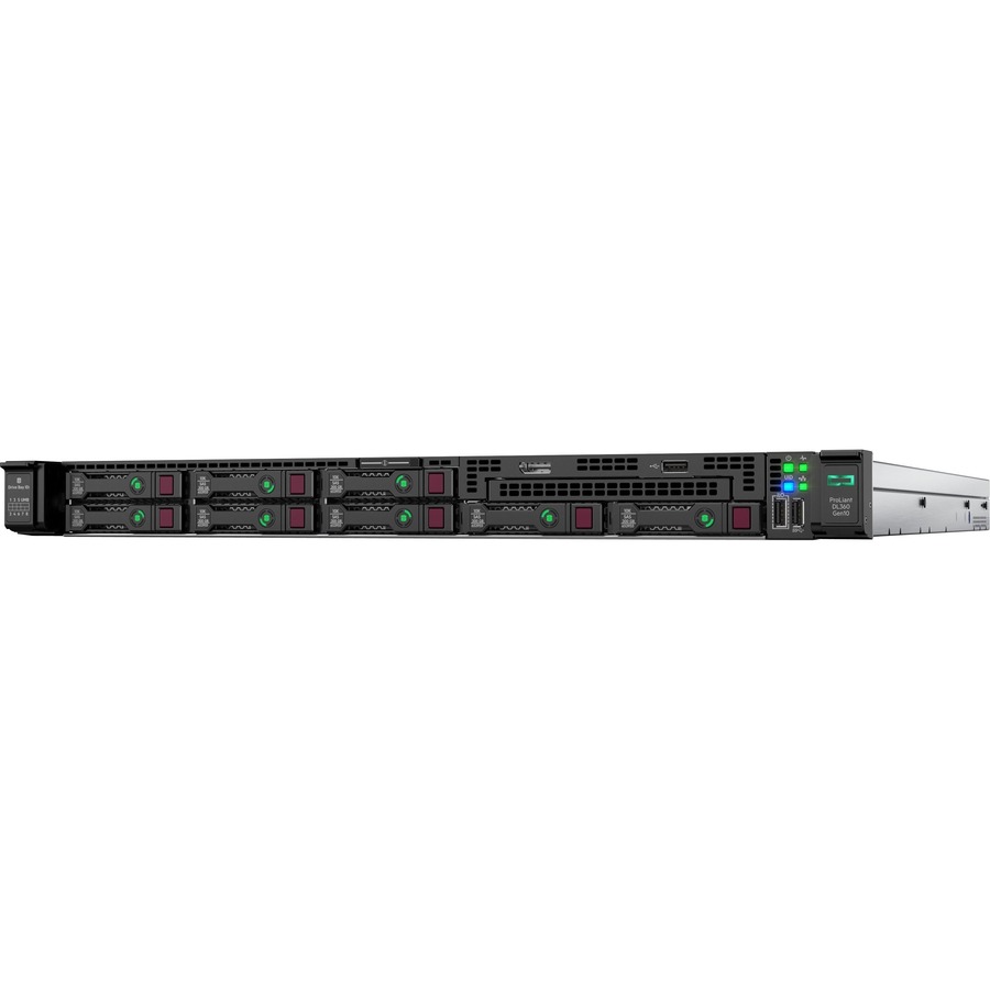 HPE ProLiant DL360 G10 1U Rack Server - 1 x Intel Xeon Gold 6230 2.10 GHz - 32 GB RAM - Serial ATA/600, 12Gb/s SAS Controller