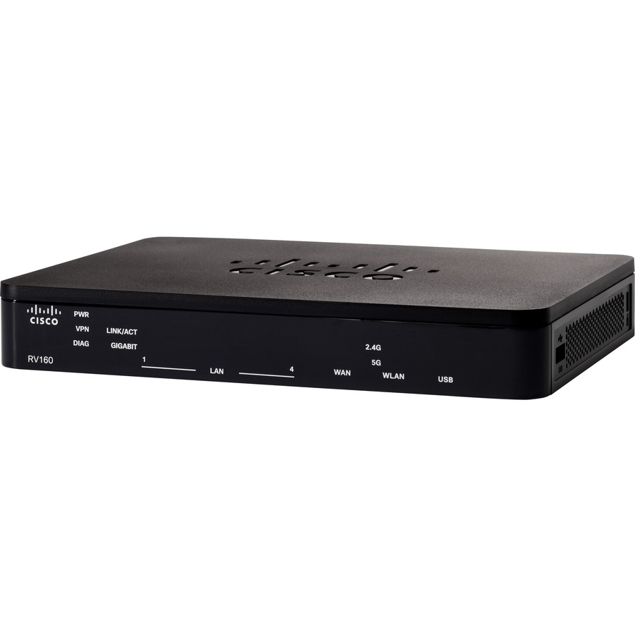Cisco RV160 VPN Router - 5 Ports - Management Port - 1 - Gigabit Ethernet