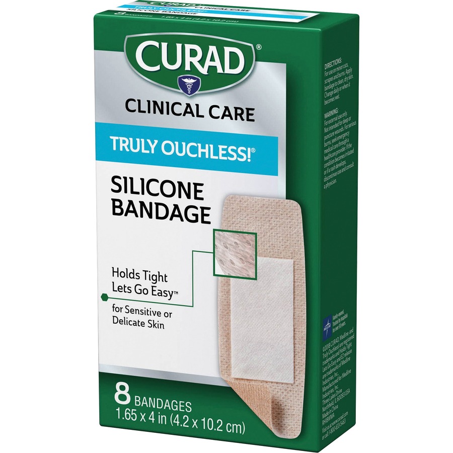 Band-Aid Flexible Fabric Adhesive Bandages - 1 - 12/Carton - 100 Per Box -  Beige - Fabric