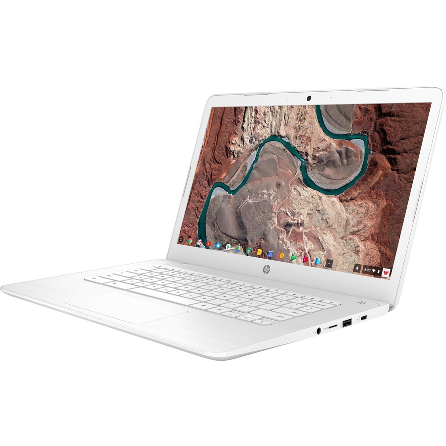 HP Chromebook 14-ca000 14-ca010nr 14" Chromebook - HD - 1366 x 768 - Intel Celeron N3350 Dual-core (2 Core) 1.10 GHz - 4 GB Total RAM - 32 GB Flash Memory