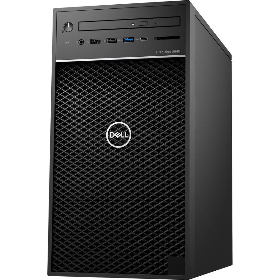 Dell Precision 3000 3640 Workstation - Intel Core i5 Hexa-core (6 Core) i5-10500 10th Gen 3.10 GHz - 16 GB DDR4 SDRAM RAM - 256 GB SSD - Tower