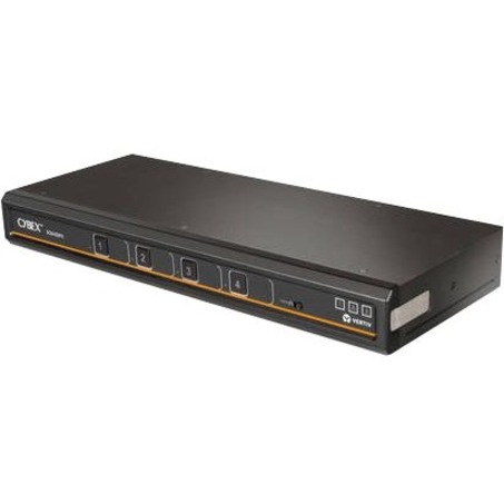 Vertiv Cybex SC800 Secure KVM | Single Head | 4 Port Universal DisplayPort | NIAP version 4.0 Certified (SC840DPH-400)