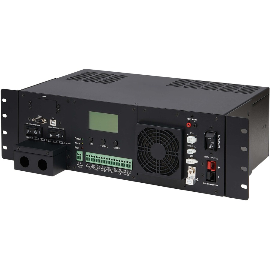 Tripp Lite by Eaton UPS 120VAC 24VDC 1500VA 1200W Extreme Temperature Network UPS for Industrial and Traffic Networks 3U Hardwire