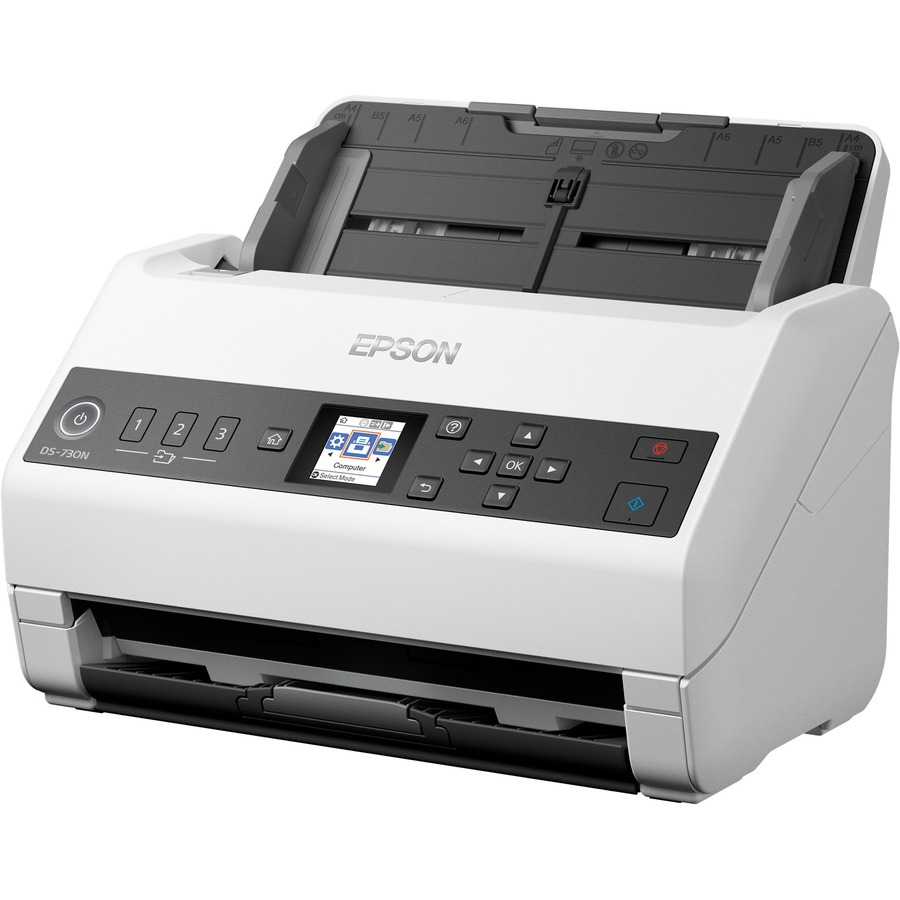Epson DS-730N Sheetfed Scanner - 600 dpi Optical