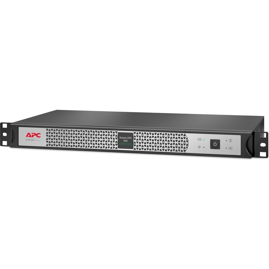 APC Smart-UPS, Line Interactive, 500VA, Lithium-ion, Rackmount 1U, 230V, 4x IEC C13 outlets, SmartConnect Port, Short Depth