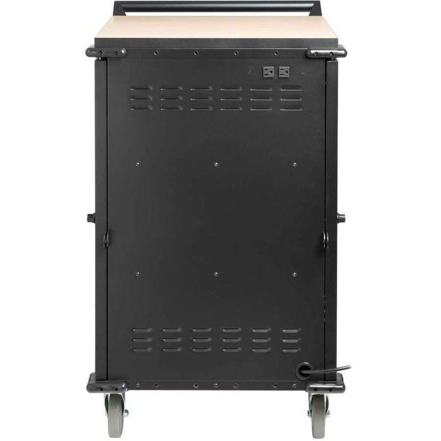 Eaton Tripp Lite Series Locking Storage Cart for Mobile Devices and AV Equipment - Black