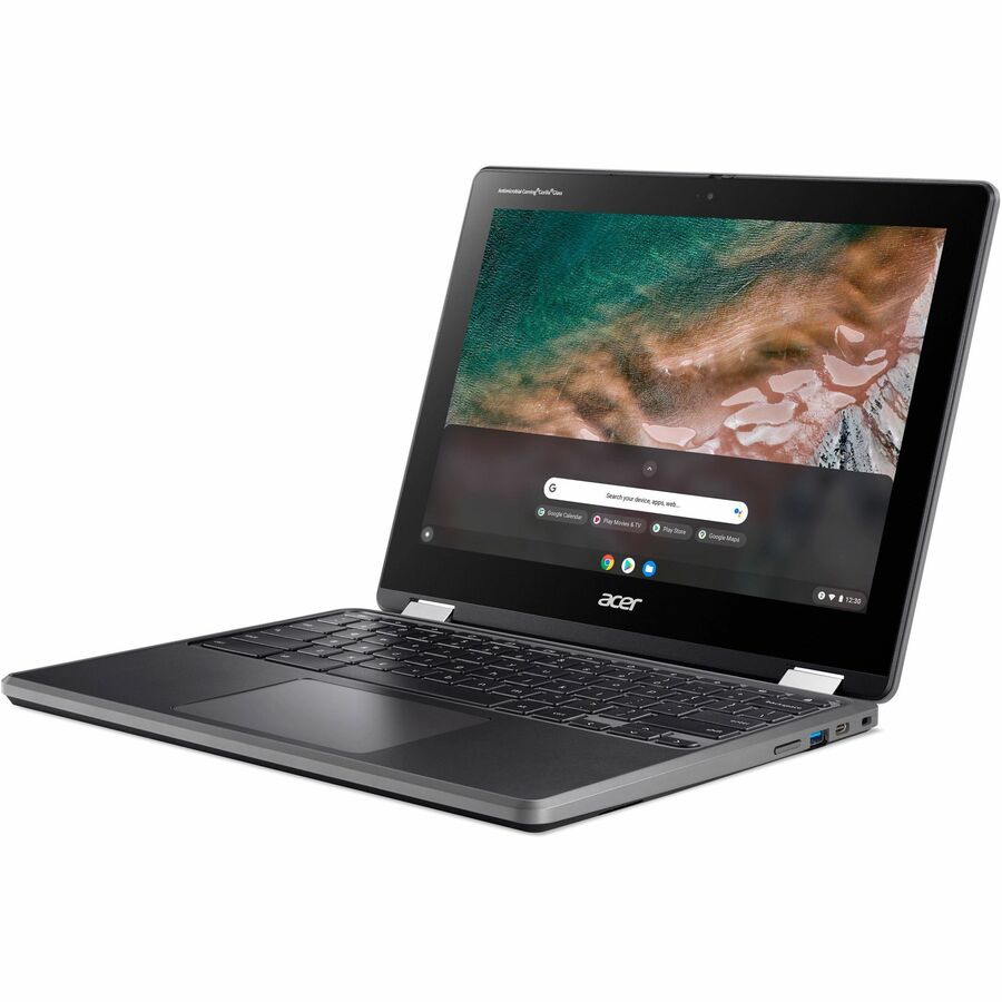 Acer Chromebook Spin 512 R853TA R853TA-C7KT 12" Touchscreen Convertible 2 in 1 Chromebook - HD+ - Intel Celeron N5100 - 4 GB - 32 GB Flash Memory - English (US) Keyboard