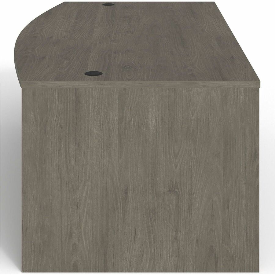 Lorell Prominence 2.0 Bowfront Right-Pedestal Desk