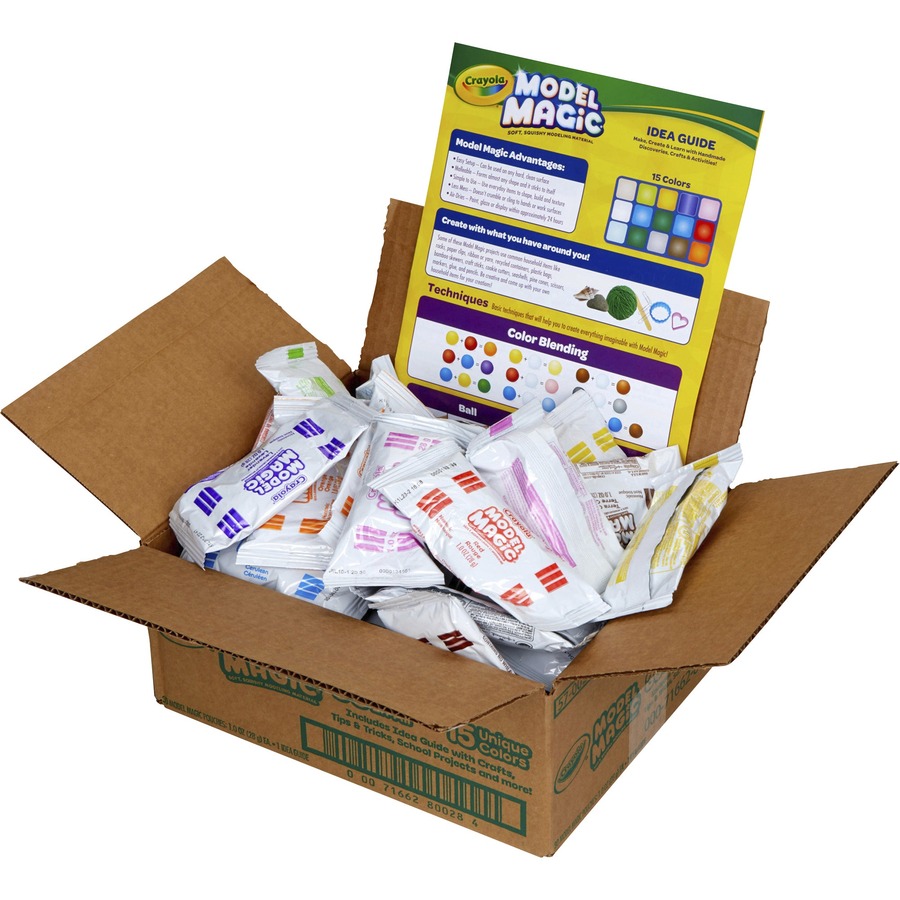 LOT of 10 - Crayola Model Magic White Individual Packages