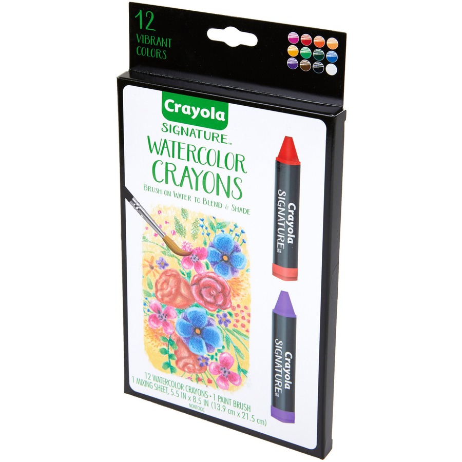 Signature Watercolor Crayons Painting Set, Crayola.com