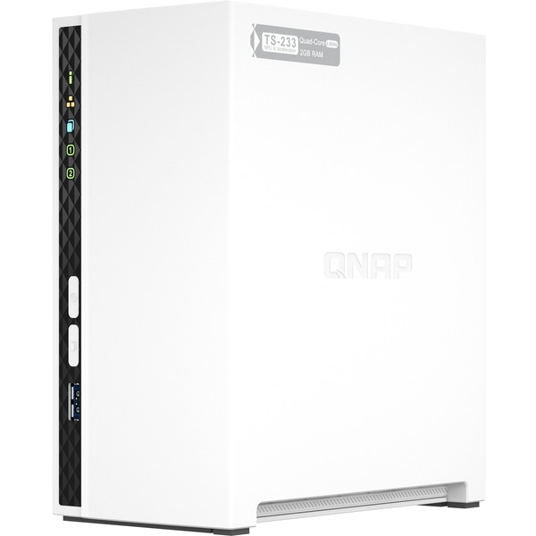 QNAP (TS-233) TOWER NAS 2 BAY ARM CORTEX-A55 4C 2(Open Box)