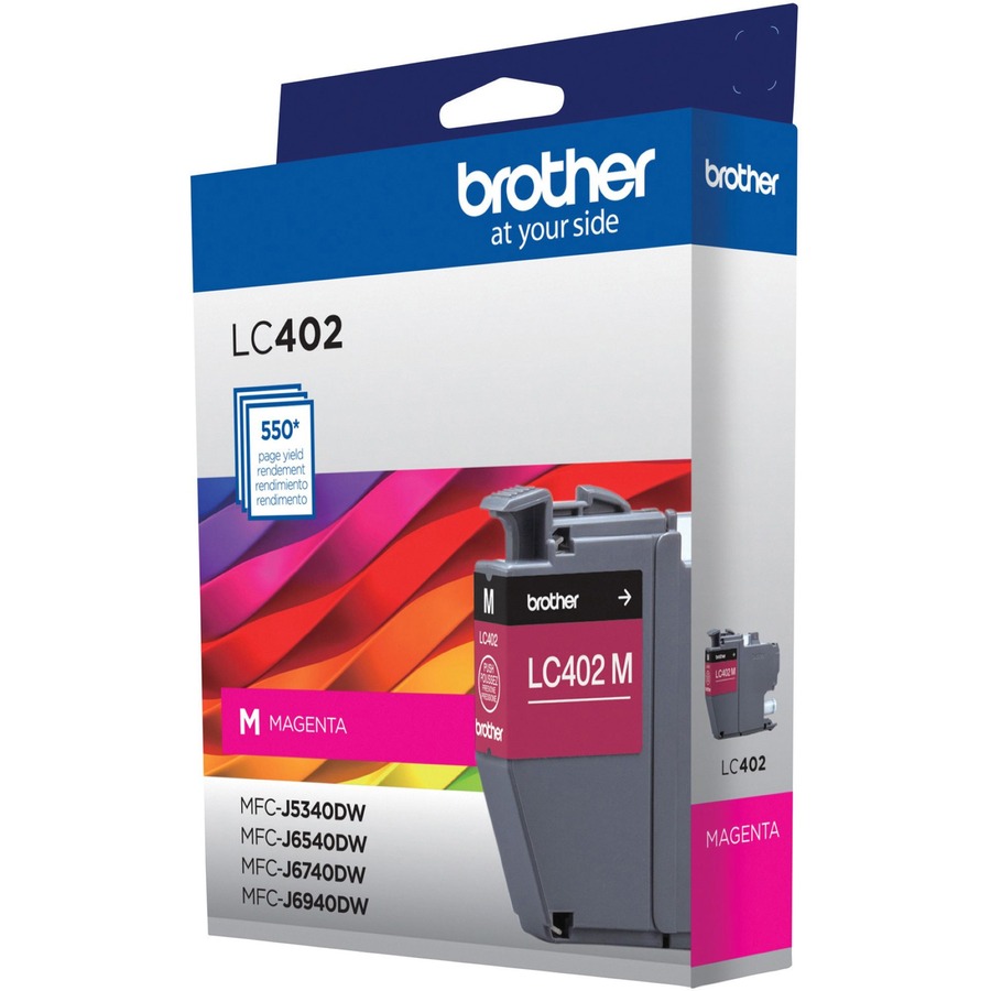Brother LC402MS Original Inkjet Ink Cartridge - Magenta Pack - 550 Pages