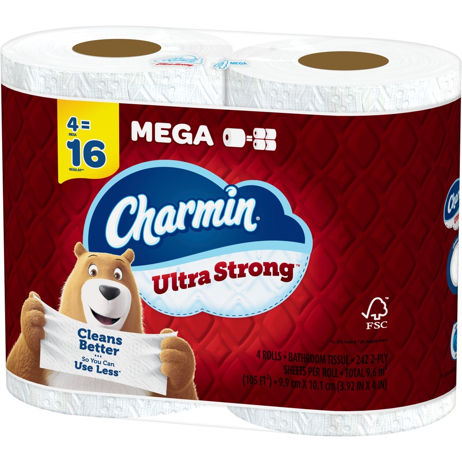 Charmin Ultra Soft Toilet Paper Mega Roll, 244 Sheets per Roll, 18 Count | Homeoffice