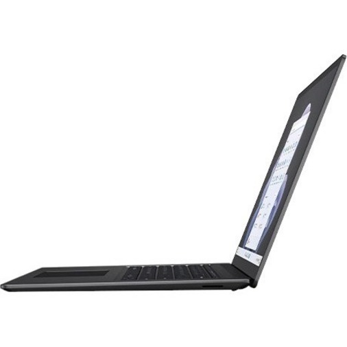 Microsoft Surface Laptop 5 15" Touchscreen Notebook - 2496 x 1664 - Intel Core i7 12th Gen i7-1265U - Intel Evo Platform - 8 GB Total RAM - 512 GB SSD - Matte Black