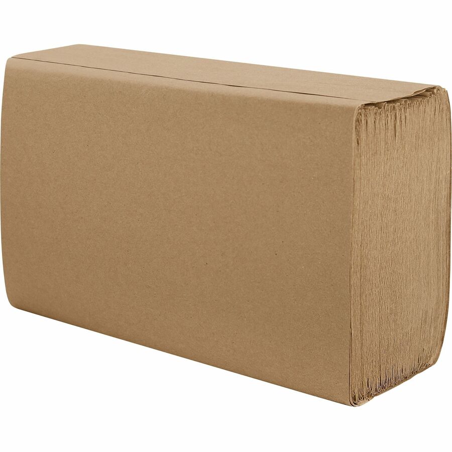 Picture of Genuine Joe Single-Fold Value Paper Towels