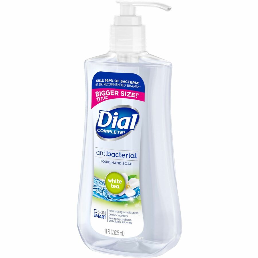 Dial Complete Clean + Gentle Antibacterial Liquid Hand Soap, Fragrance Free,  11 oz