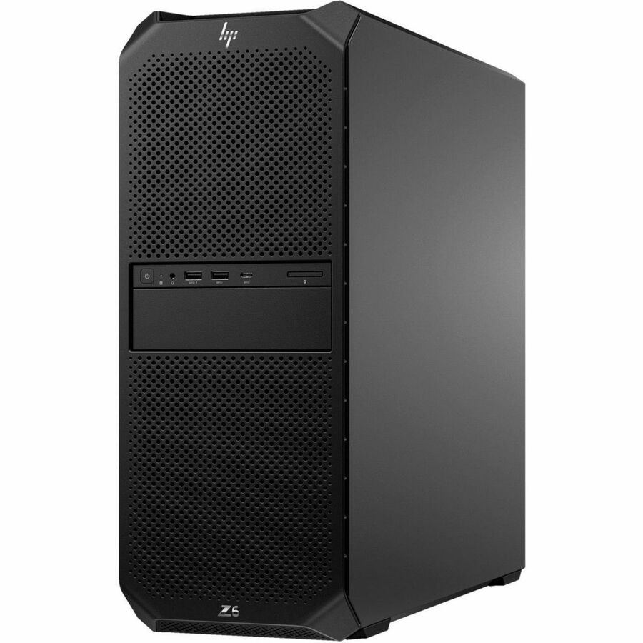 HP Z6 G5 A Workstation - 1 x AMD Ryzen Threadripper PRO Dodeca-core (12 Core) 7945WX 4.70 GHz - 16 GB DDR5 SDRAM RAM - 512 GB SSD - Tower - Black
