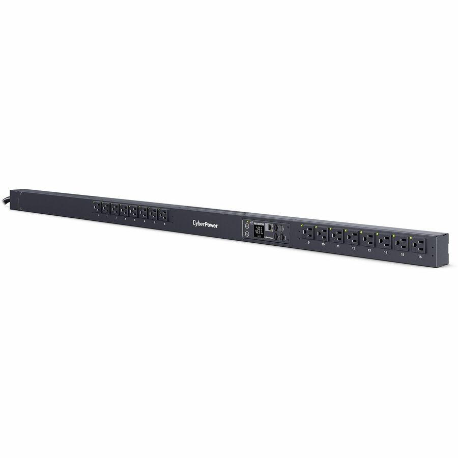 CyberPower PDU41116 Single Phase 100 - 120 VAC 15A Switched PDU