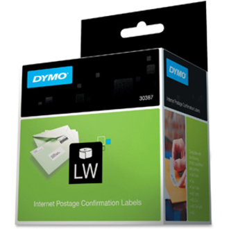 Dymo Internet Postage Labels - 2 5/16" Width x 10" Length - White - 100 / Roll - 100 / Roll