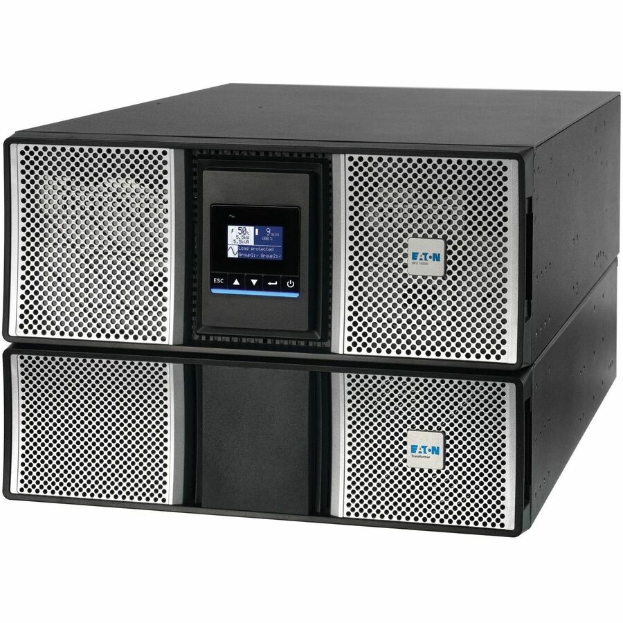 Eaton 9PX G2 11000VA 11000W 208/120V Online Double-Conversion UPS - Hardwired Input, 8x 5-20R, 4x L6-30R, 2x L14-30R or Hardwired Output, Cybersecure Network Card, Extended Run, 7U Rack/Tower