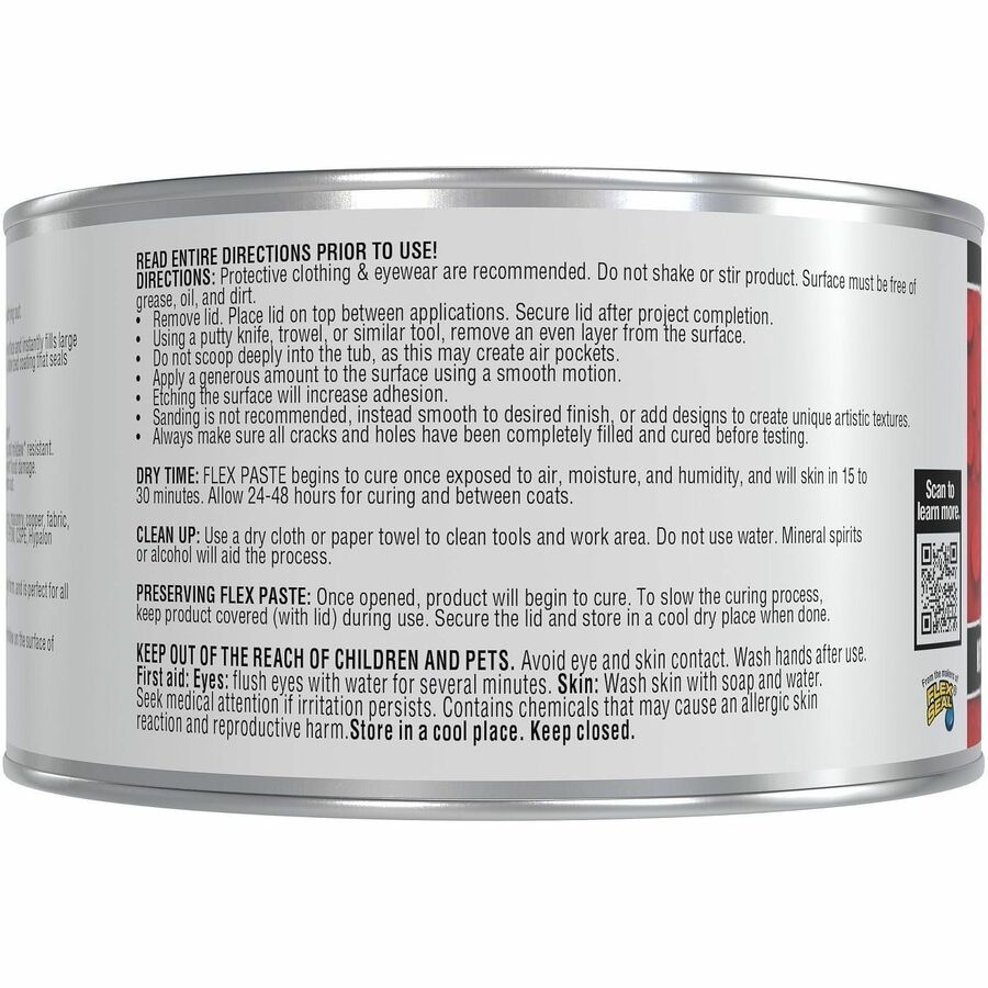 FLEX SEAL Flex Paste - Black - 1 lb - 1 10