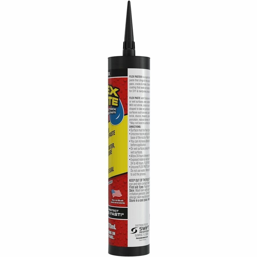 FLEX SEAL Flex Paste - Black - 0.56 lb - 1 11