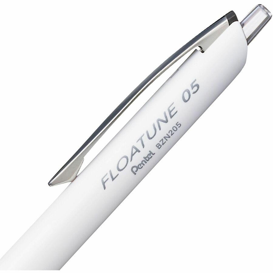 Pentel Floatune, Retractable Advanced Rollerball Pen, 0.5mm Tip, Black Ink