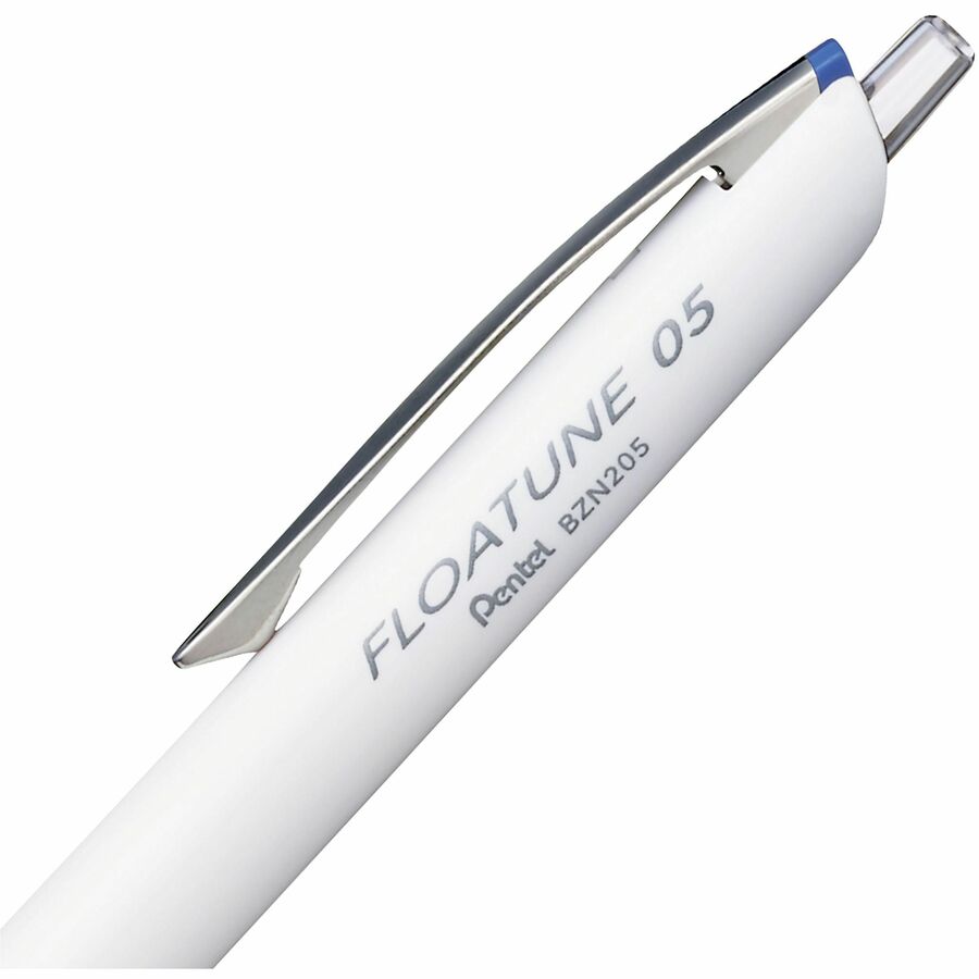 Pentel Floatune, Retractable Advanced Rollerball Pen, 0.5mm Tip, Blue Ink