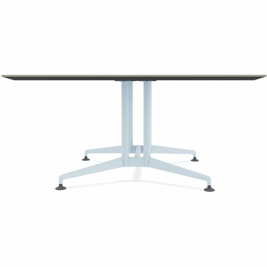 Picture of Zia Hospitality Table, 42 x 42 x 29, Square, Laminate, Gray, 1 EA