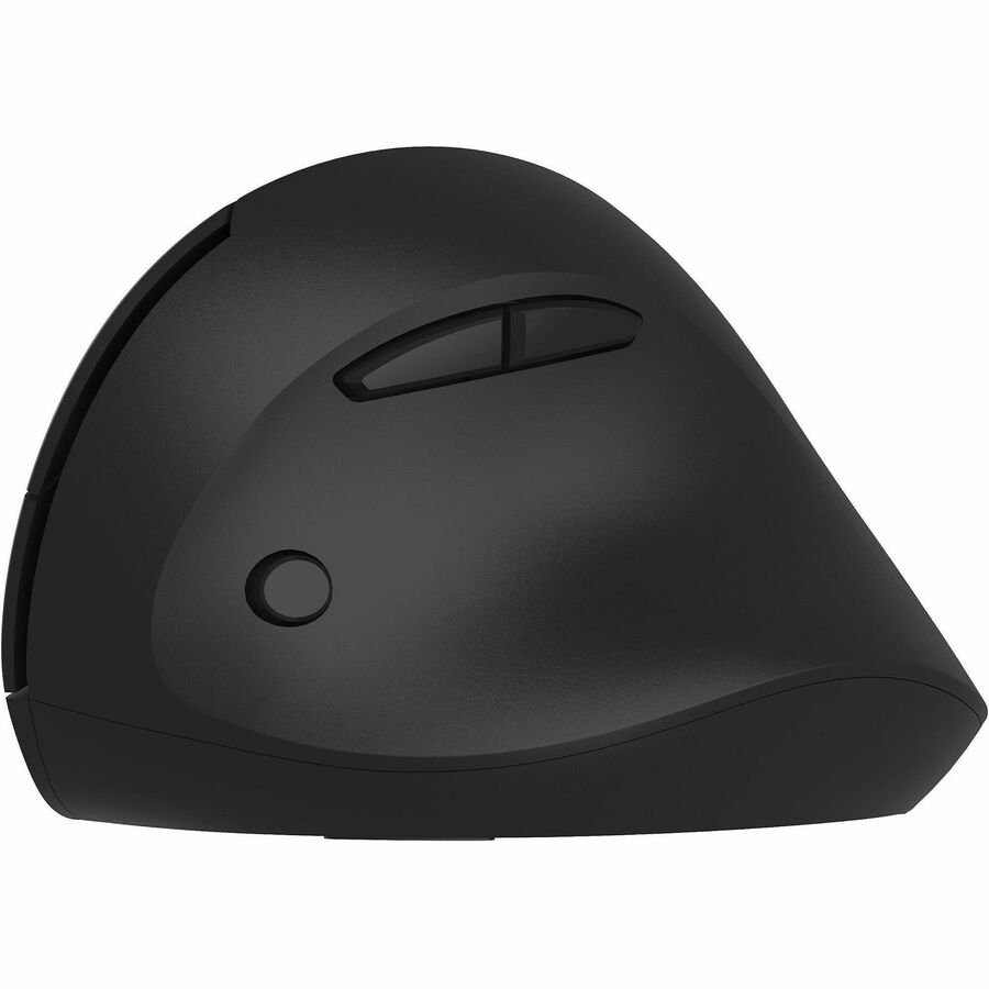 Picture of 2.40 GHz and Bluetooth Wireless Vertical Computer Mouse, Black, USB Receiver, Scroll Wheel, AA Battery, Ergonomic, EA