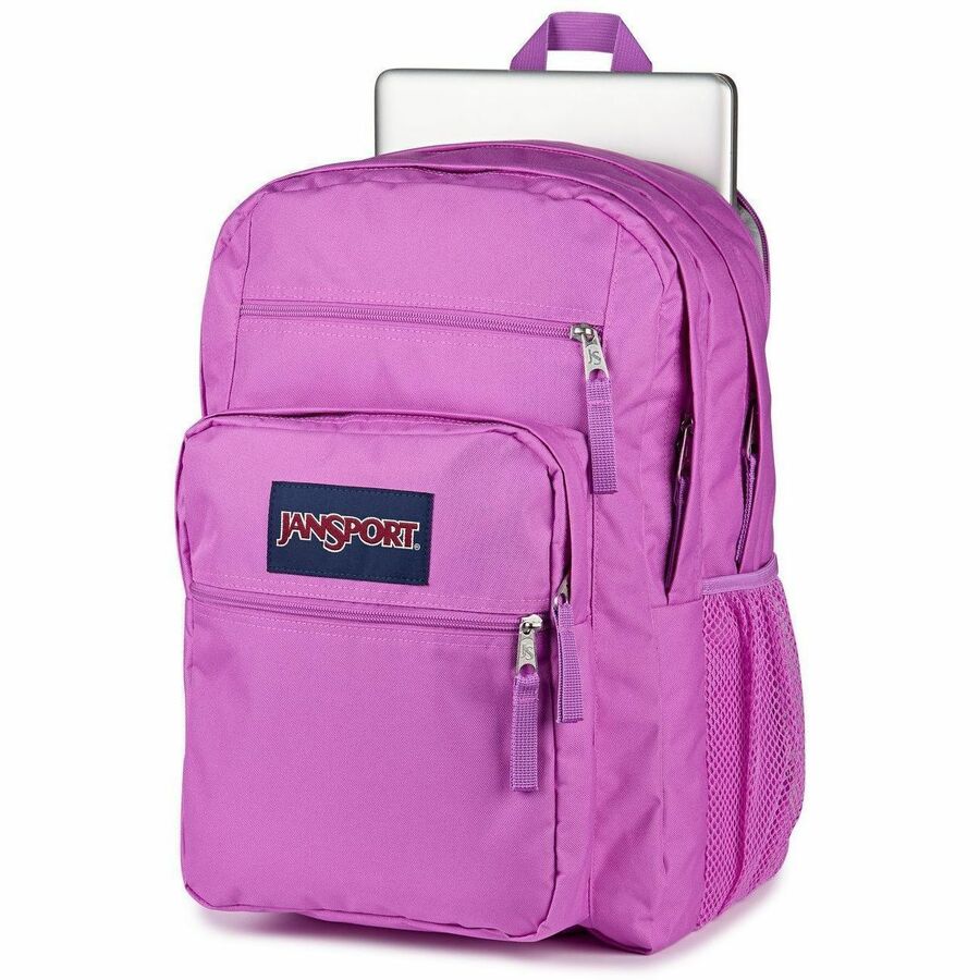 Jansport BIG STUDENT Carrying Case (Backpack) for 15" Notebook - Digital Fuschia