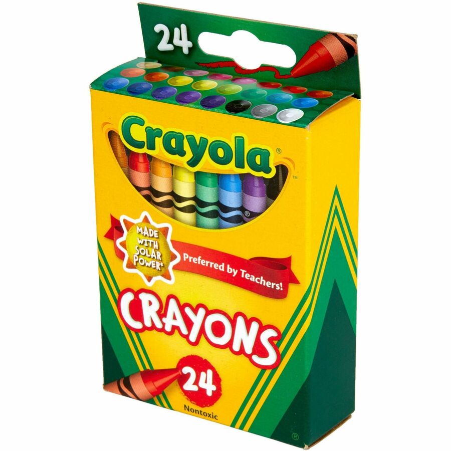 Crayola 24 Regular Size Crayon Sets, Assorted Classic Colors - 24