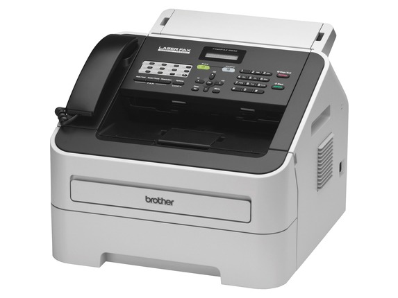 Image for Brother IntelliFax-2840 High-Speed Laser Fax - Laser - Monochrome Sheetfed Digital Copier - 20 cpm Mono - 300 x 600 dpi - 250 sh from HP2BFED