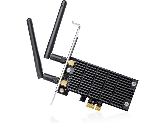 Image for TP-LINK Archer T6E IEEE 802.11ac - Wi-Fi Adapter for Desktop Computer - PCI Express - 1.27 Gbit/s - 2.40 GHz ISM - 5 GHz UNII - from HP2BFED