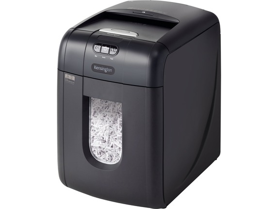 Image for Kensington OfficeAssist Auto Feed Shredder A1300 Anti-Jam Cross Cut - Non-continuous Shredder - Cross Cut - 6 Per Pass - for shr from HP2BFED