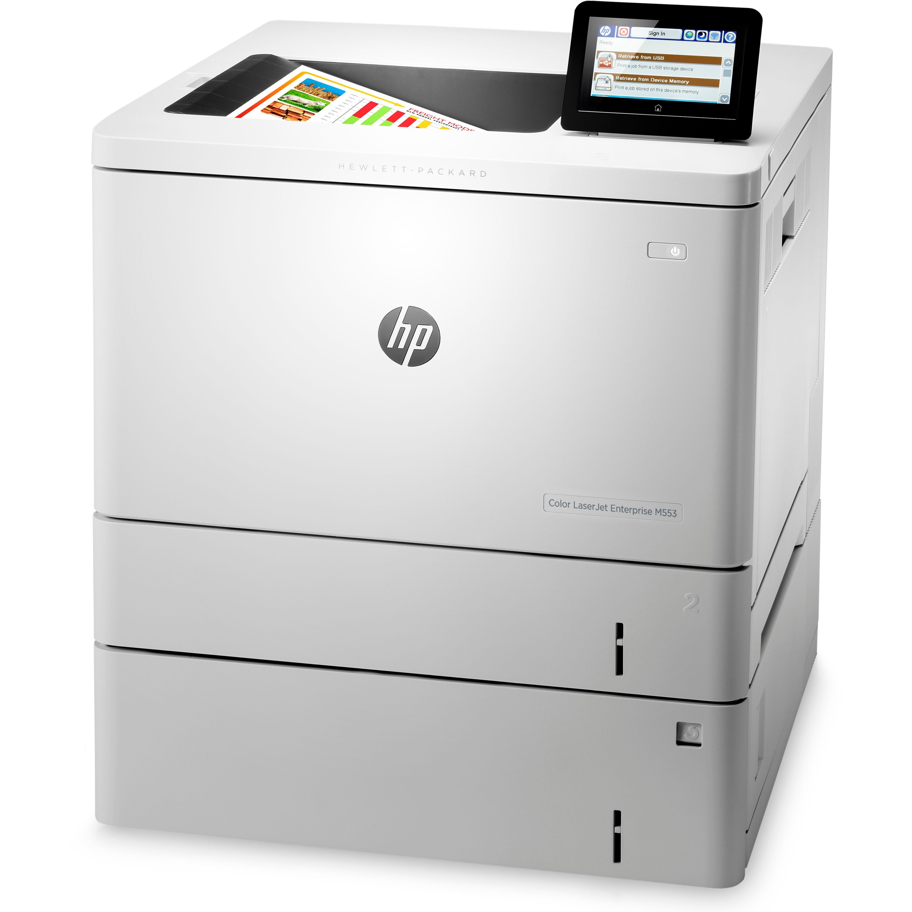 Hp color laserjet m553