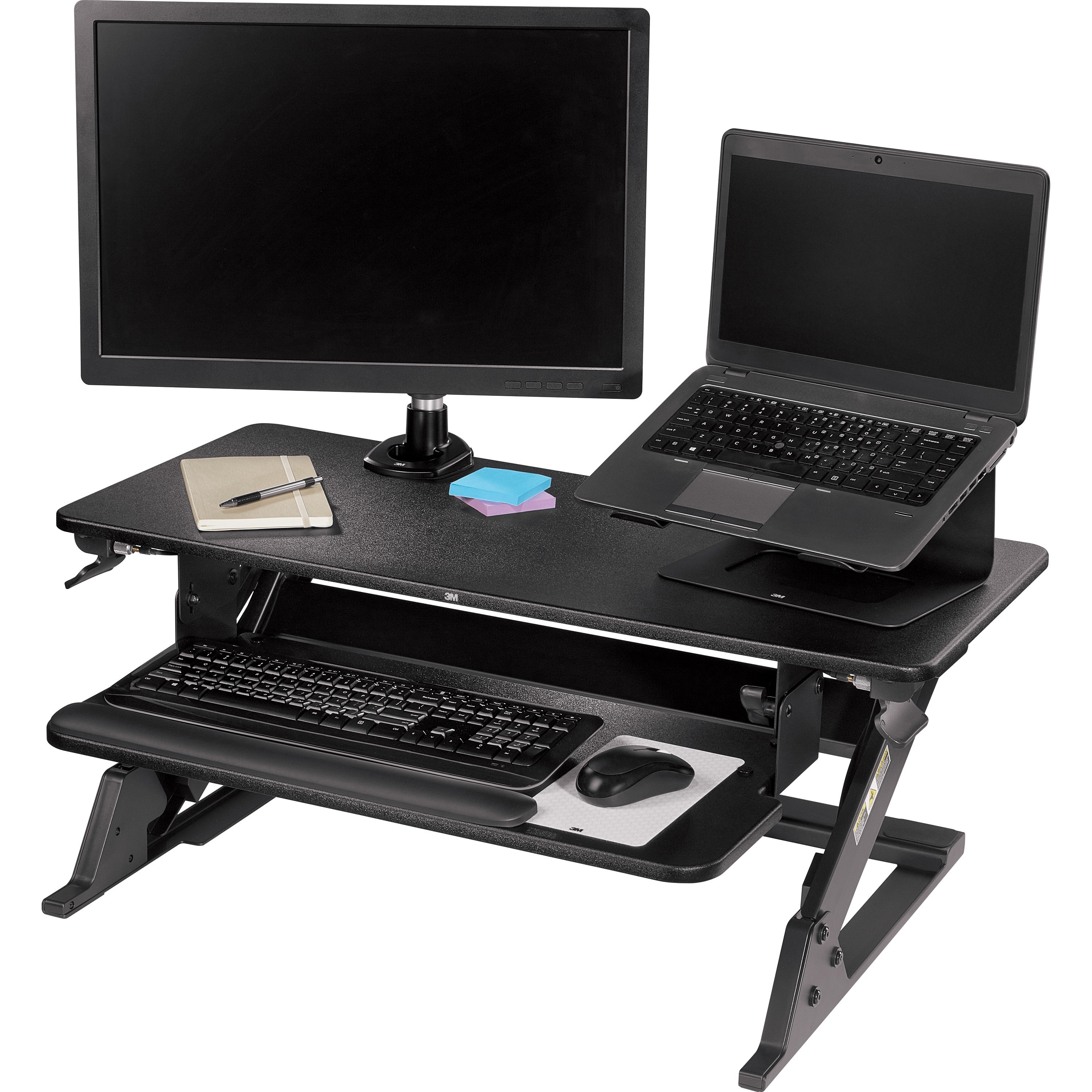 MMMSD60B : 3M 3m Precision Standing Desk - Holds Up To 35 Lb Load ...