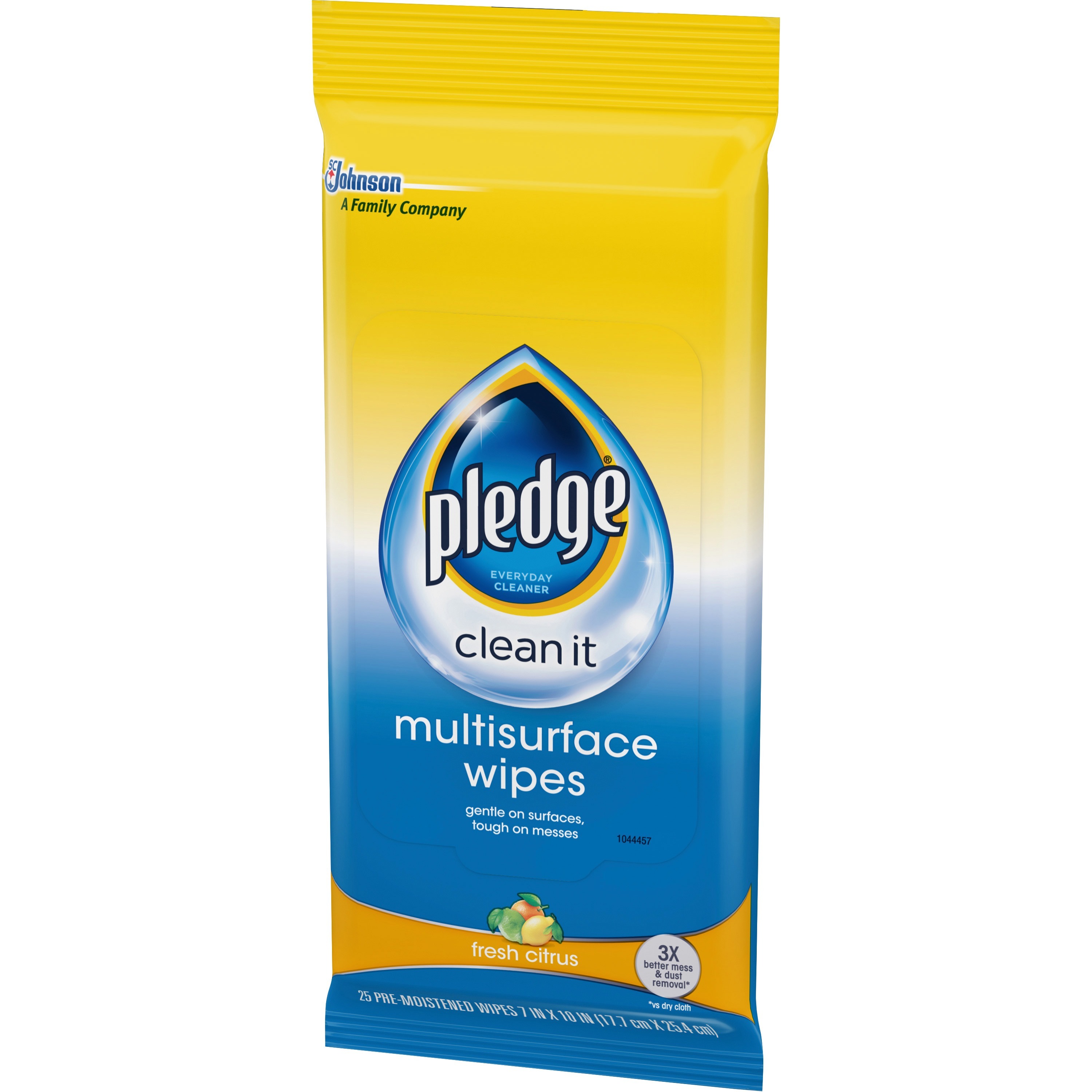 SJN644080 Pledge® Pledge Multi Surface Cleaner Wipes Wipe Citrus