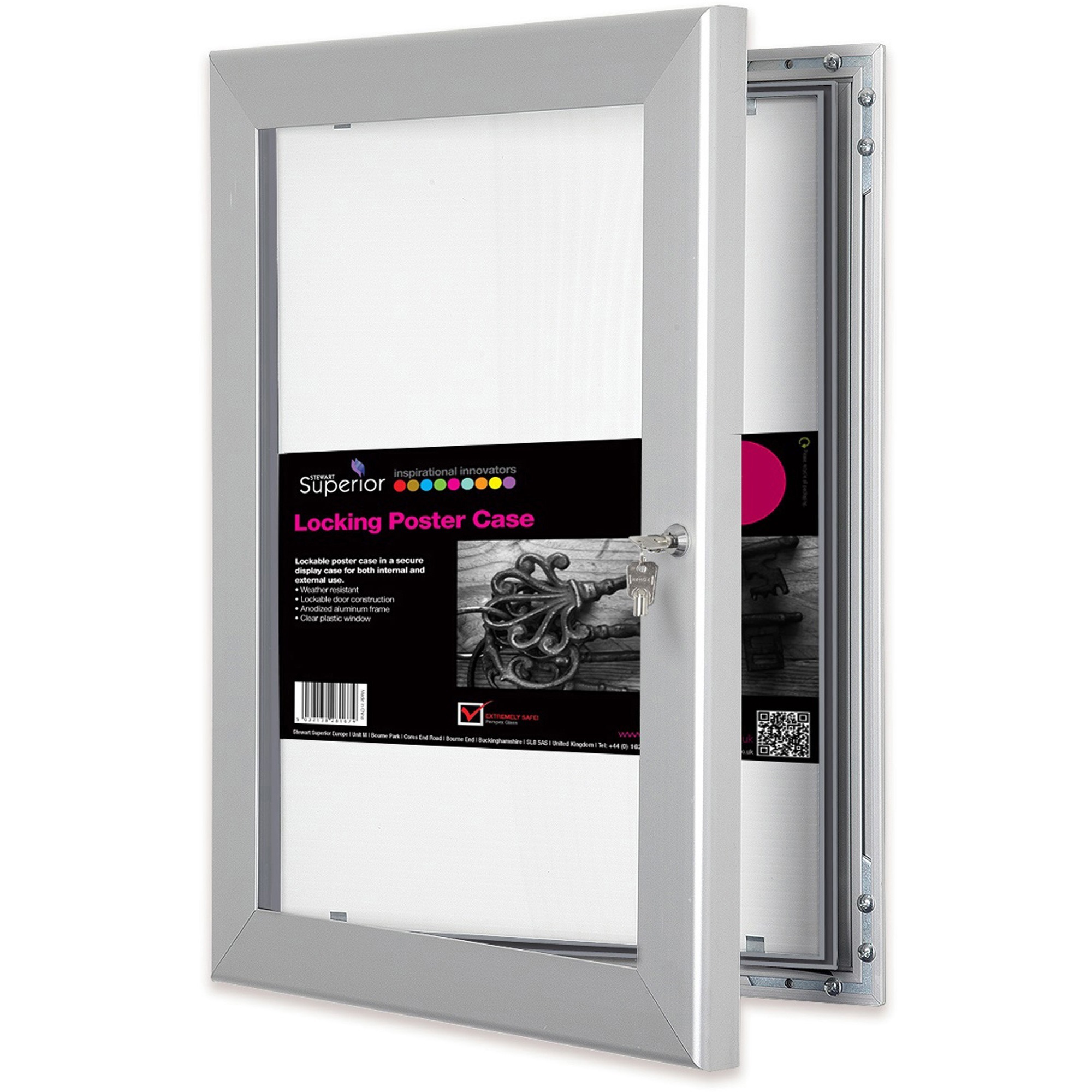 Seco Locking Poster Case | Office Express