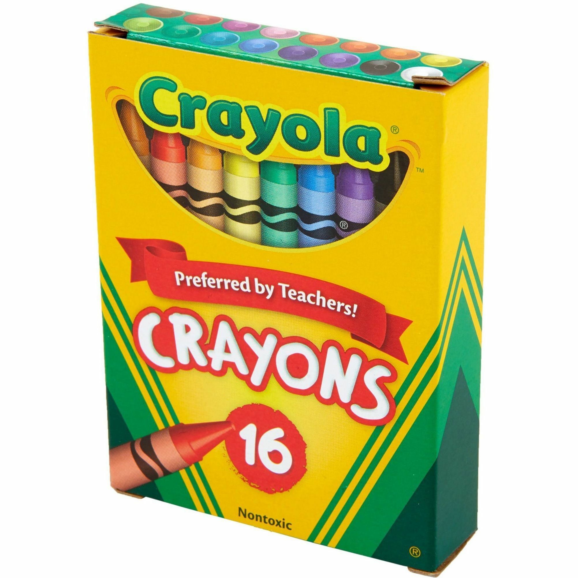 Crayola Tuck Box 16 Crayons Rapid Supply