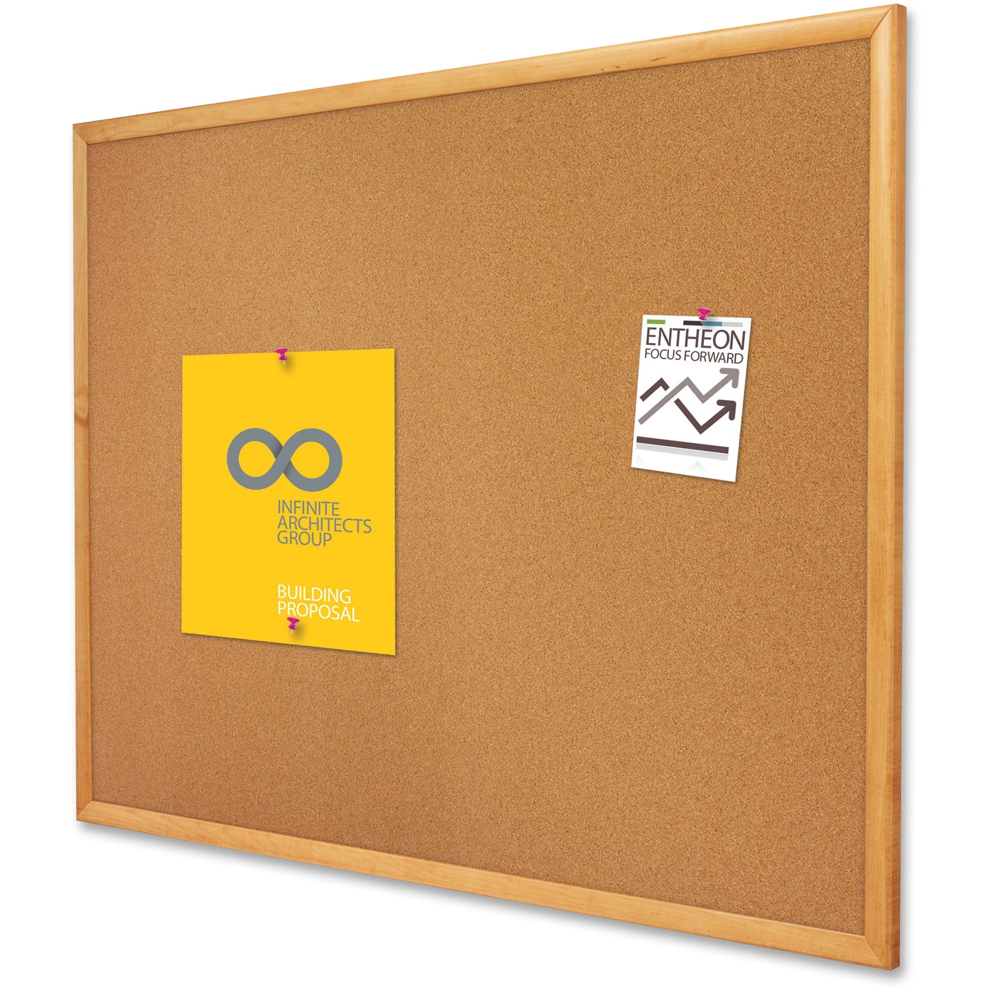 Quartet Classic Series Cork Bulletin Board - 36