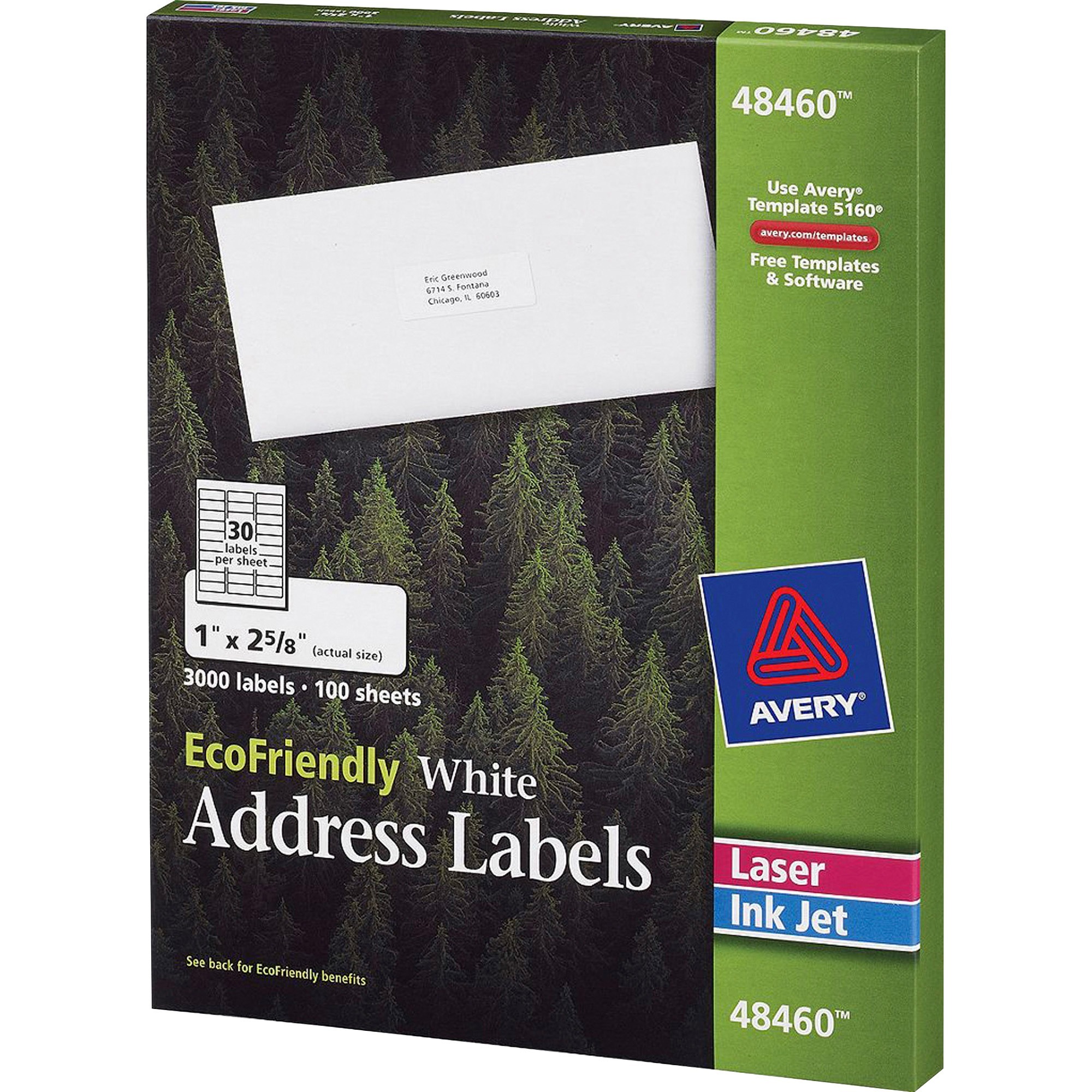 how to print avery return address labels on a mac