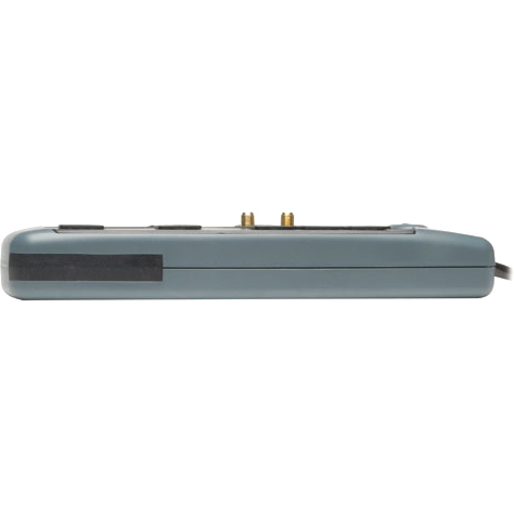 Eaton Tripp Lite TLP1008TELTV 10-outlet surge protector with 8 ft cord and RJ11 coax protection — left view